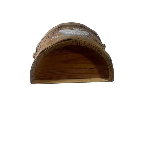 VTG Wooden Hot Bath 10 Cent Soap Extra Bucket - 1998 Bathroom Decor/Towel Holder - Picture 8 of 10